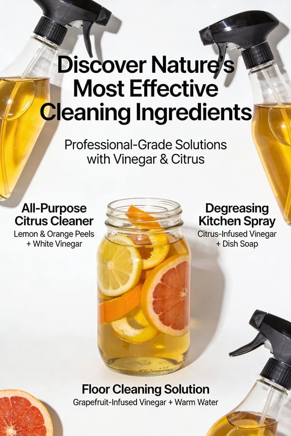 citrus vinegar cleaning recipes