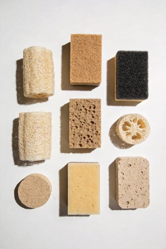 eco friendly cleaning sponges selection