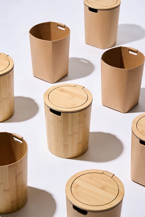 effortless home recycling bins