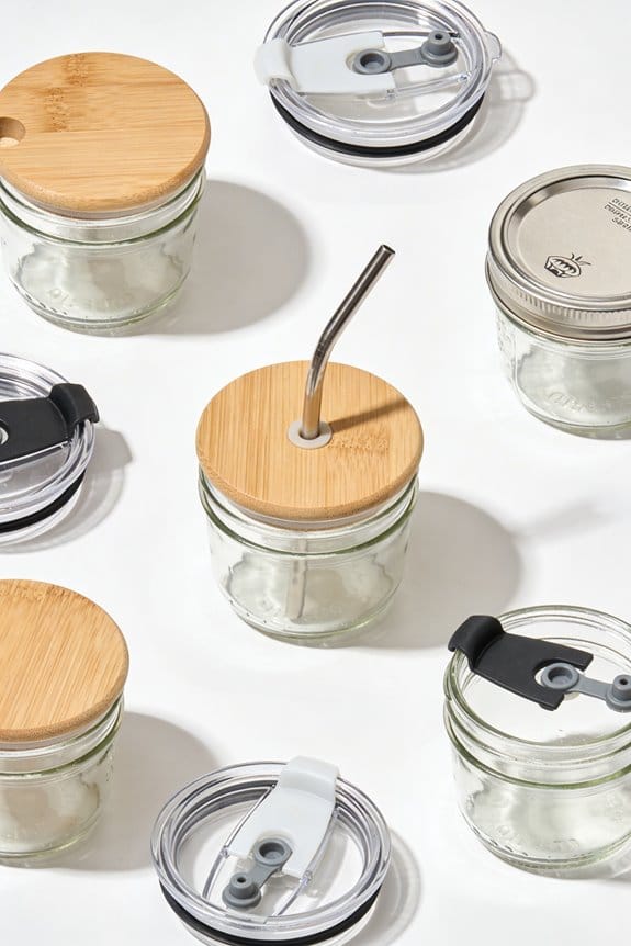 mason jar lid styles