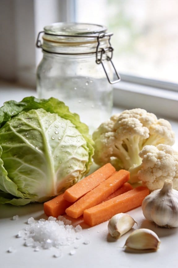 prepare veggies for fermentation