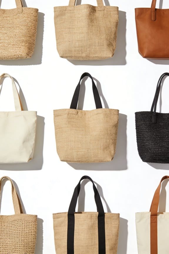 stylish eco friendly jute tote bags