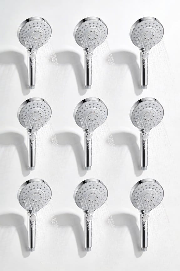 water saving shower heads guide